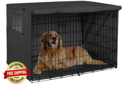 Cover de Jaula de para mascotas para perros raza gigante extra grande de 48 ''