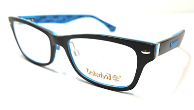 Timberland TB5049 050 Dark Brown/Blue Plastic Eyeglasses Frame 51-16-130