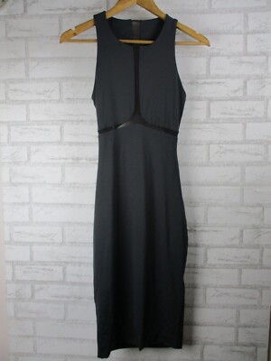 Kookai womens bodycon dress grey 1 sasha dress bnwt sleeveless