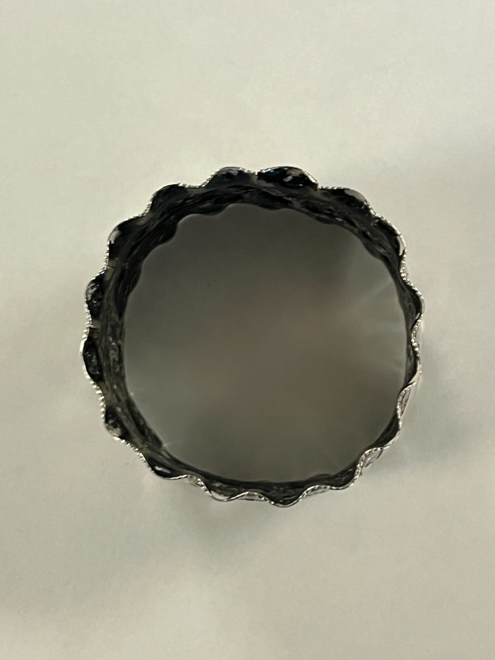 Antique Sterling Silver Napkin Ring. Birmingham. 13.2g eBay