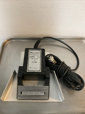 Argon Beam Coagulator Footswitch IPX7 Conmed 13-0146