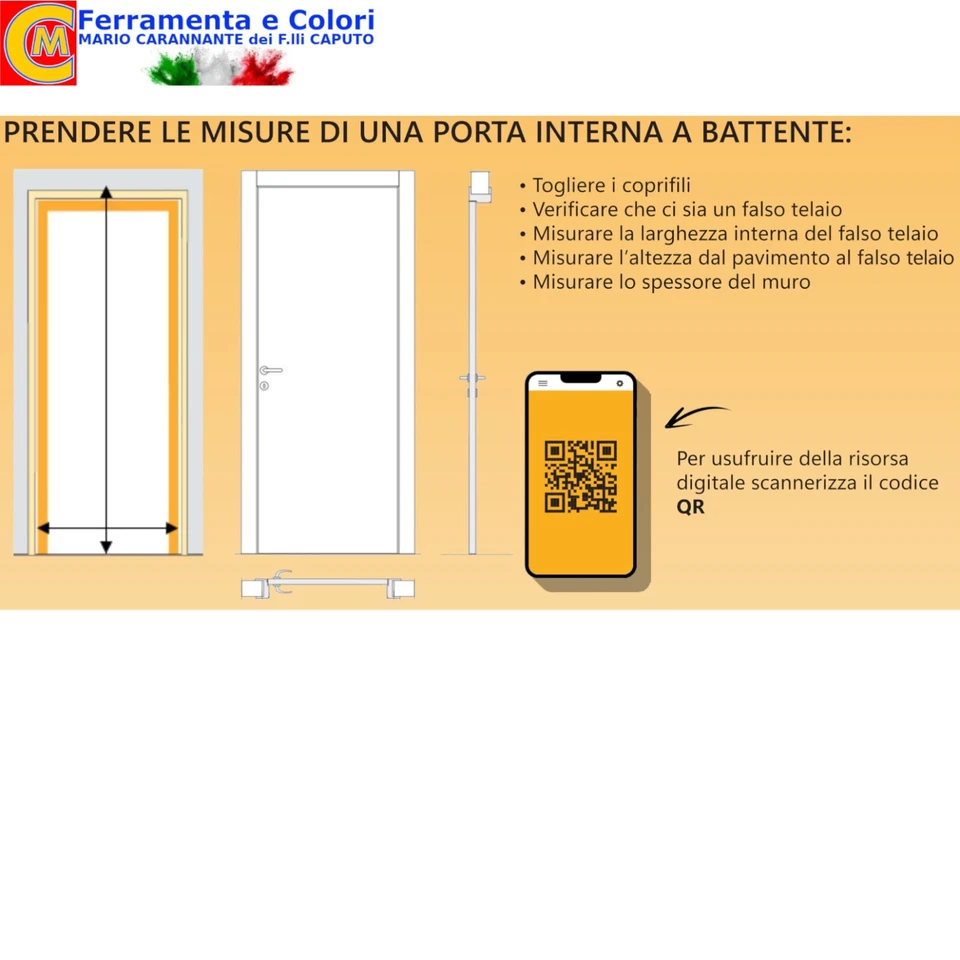 Porta Battente Reversibile Legno Liscia Cieca MICROTEC Porte Per Interni Casa - Immagine 3 di 4