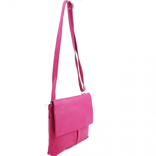 Vera Pelle VP-C818 Borsa a tracolla donna in pelle morbida donna messenger - Foto 11 di 32