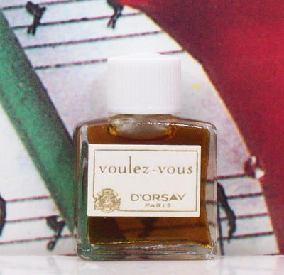 Voulez - Vous Parfum Micro Mini 1.5ml. By D'Orsay. Vintage. NWOB