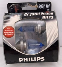 Philips Crystal Vision Ultra 9003cvs2 Bright White 2-bulb Pack