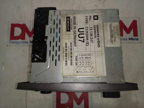 330886636 Sistema Audio/Radio Cd para OPEL VECTRA C BERLINA Comfort 2003 4732314 - Imagen 2 de 8