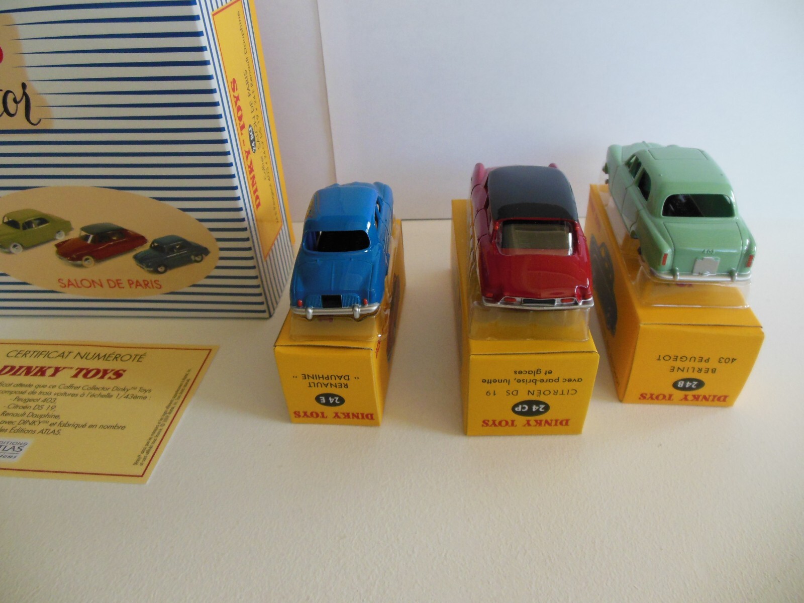 DINKY TOYS ATLAS COFFRET SALON DE PARIS COLLECTION PRIVILEGE 2009 eBay