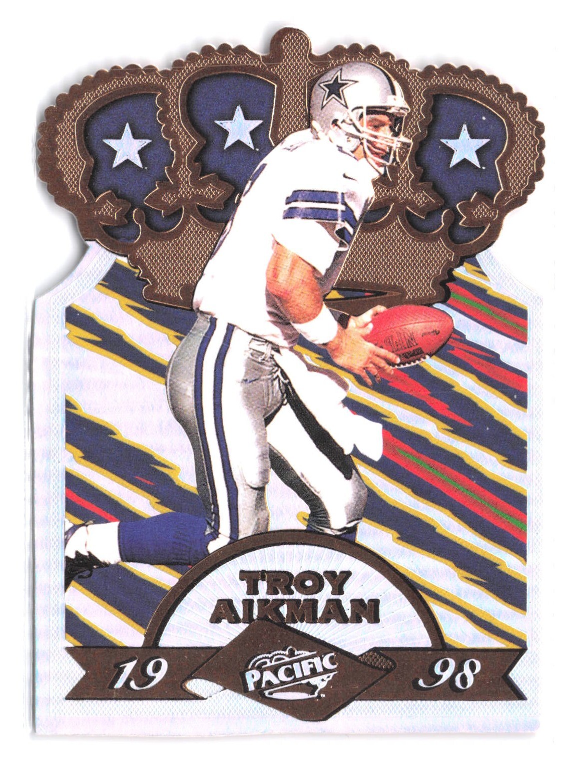 1998 Pacific Gold Crown DieCuts 5 Troy Aikman Dallas Cowboys eBay