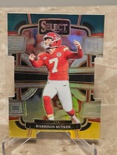 HARRISON BUTKER - 2023 Panini Select Football Concourse Green Yellow Die Cut #48