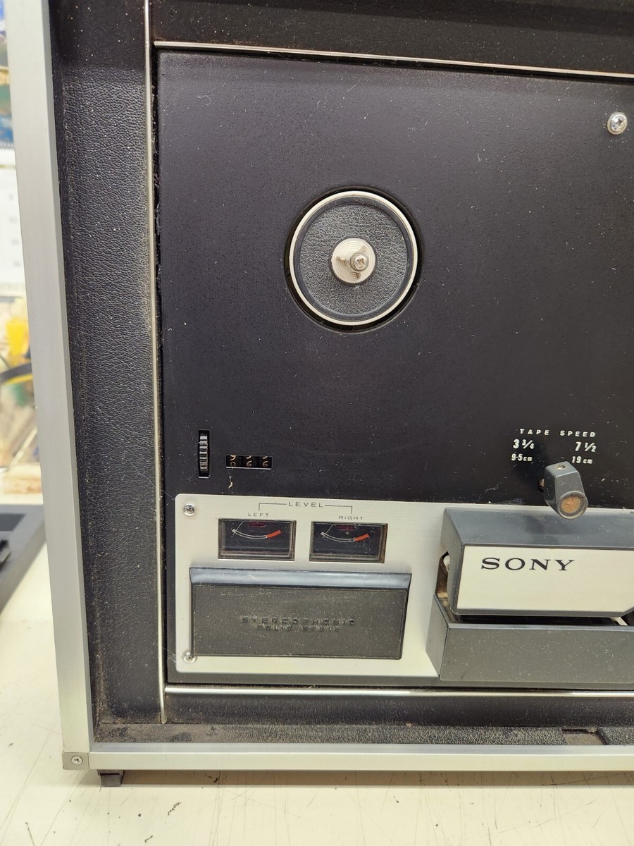 VINTAGE Sony TC-260 Tapecorder Solid State Reel to Reel