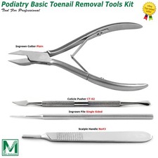 Professional Range Of Podiatry Toenail Surgery Instruments Ingrown Nail Removal