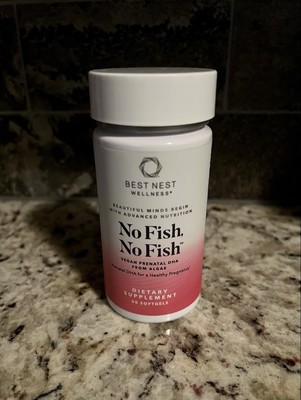 NWT Best Nest Wellness No Fish No Fish Vegan Prenatal DHA
