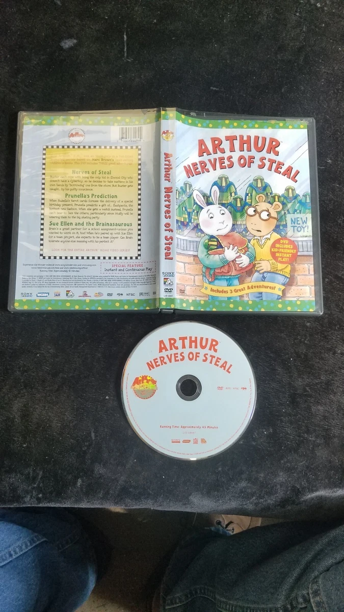 Arthur - Nerves of Steal (DVD, 2005) 3 Great Adventures