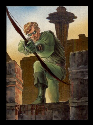 1994 SKYBOX DC MASTER SERIES FOIL #F3 GREEN ARROW