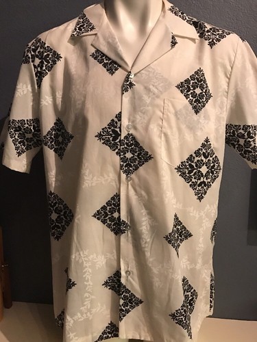 RARE Vintage Aluolani Hawaiian Aloha Shirt Large - Picture 2 of 5