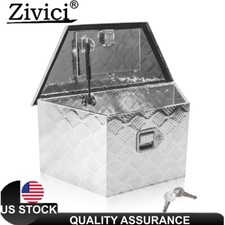 26x12x12 Aluminum Trailer Tongue Tool Box Truck Pickup Rv Storage Tool Box
