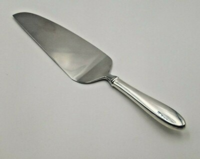 Plain Design Silver Handle w/ Stainless Blade Pie Server (#4007)