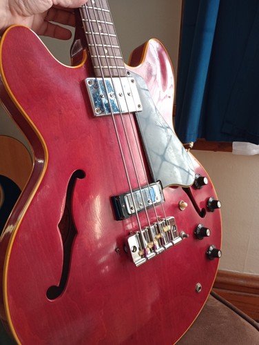 1968 Gibson EB2D Bass with Hard Shell Case - Picture 2 of 11