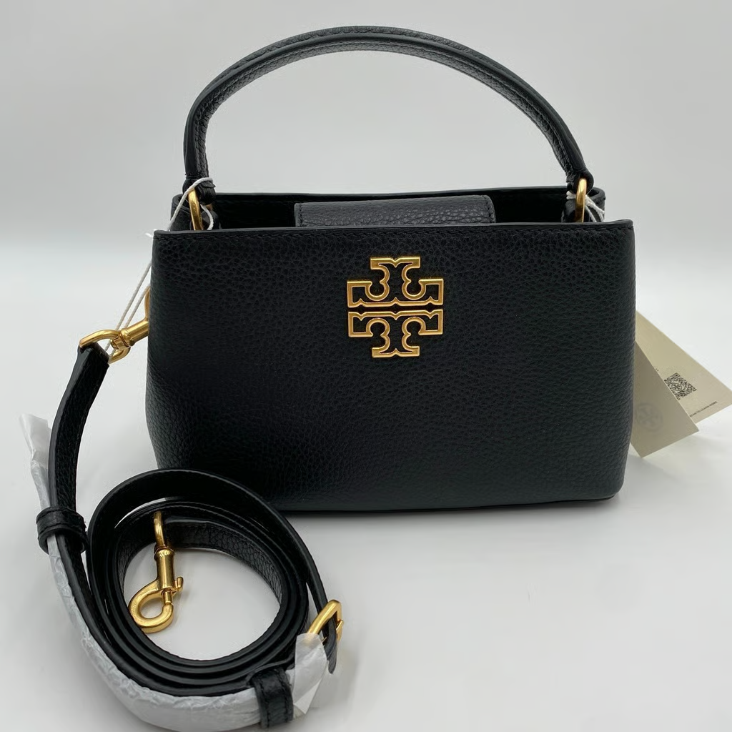 新作★Tory Burch★BRITTEN MICRO SATCHEL 156012 Tory Burch Britten Micro Satchel New Ivory 156012 | eBay