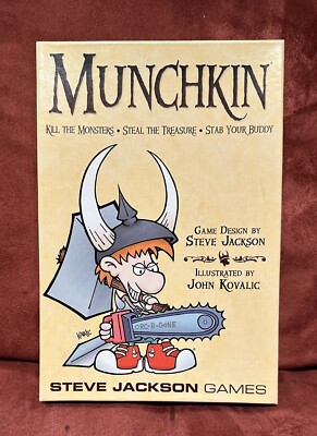 ORIGINAL MUNCHKIN CARD GAME  - Steve Jackson Games