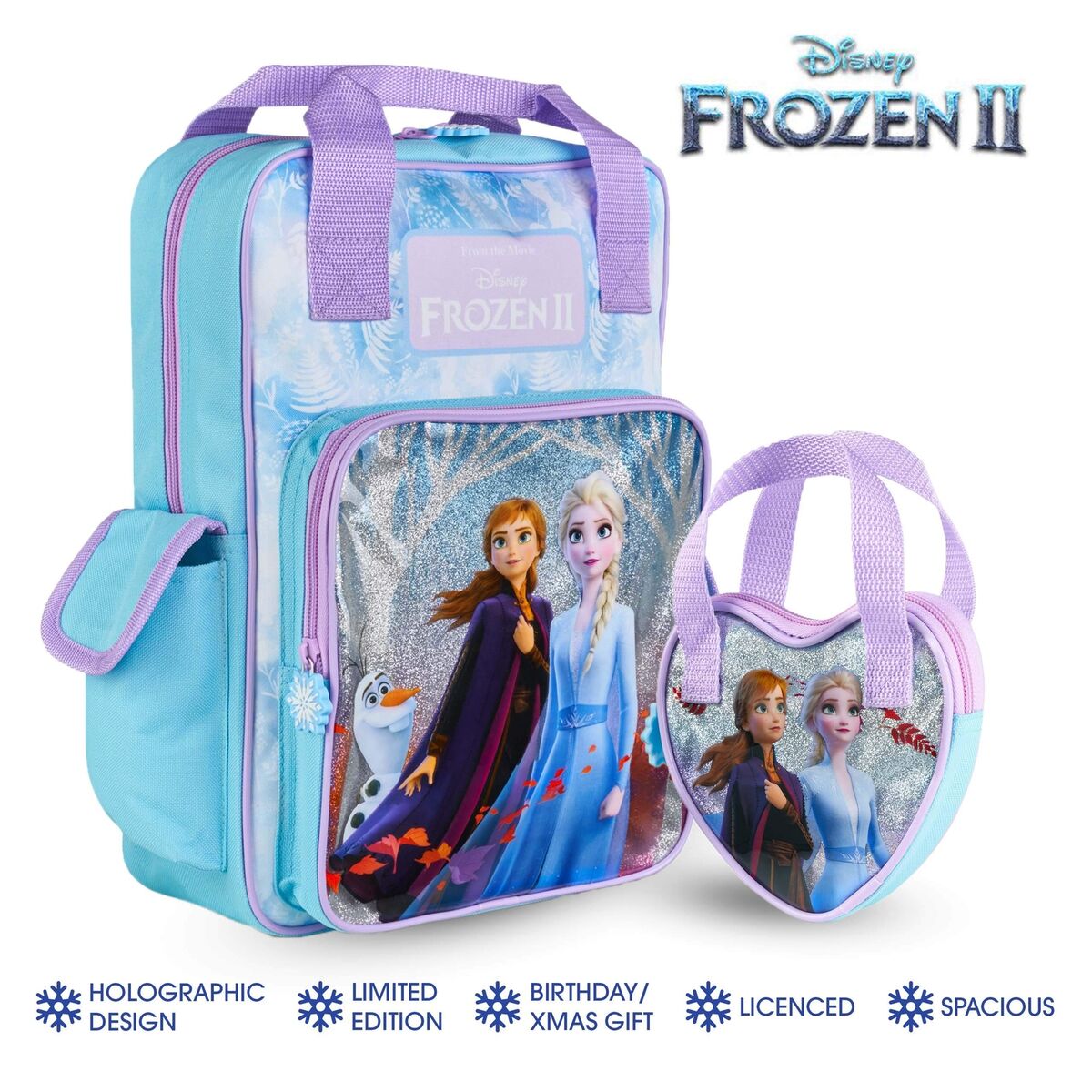 Disney Crossbody Frozen Anna Princess Handbag Messenger Shoulder Bags Girls  Coin Purse Shopping Mini Hand Bag