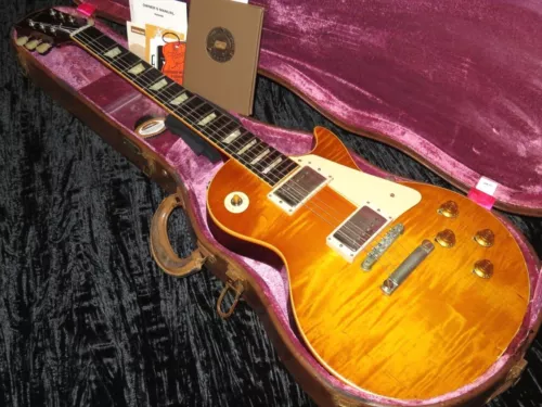 Gibson Custom Shop True Historic 1959 LP STD HRM Murphy Aged Double Dirty Lemon