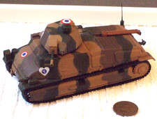 EAGLEMOSS MILITARY MODEL (FRENCH SOMUS S-35 MILITARY TANK MODEL 1940) BOXED