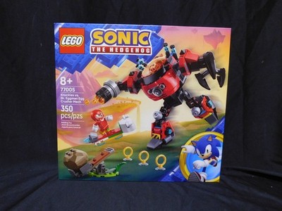 LEGO  Sonic the Hedgehog  Knuckles vs. Dr. Eggman Egg Crusher Mech #77005 (EBT1)