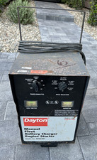 Dayton Manual Fleet Battery Charger Engine Starter Model No. 3z633d