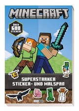 Minecraft: Superstarker Sticker- und Malspaß...