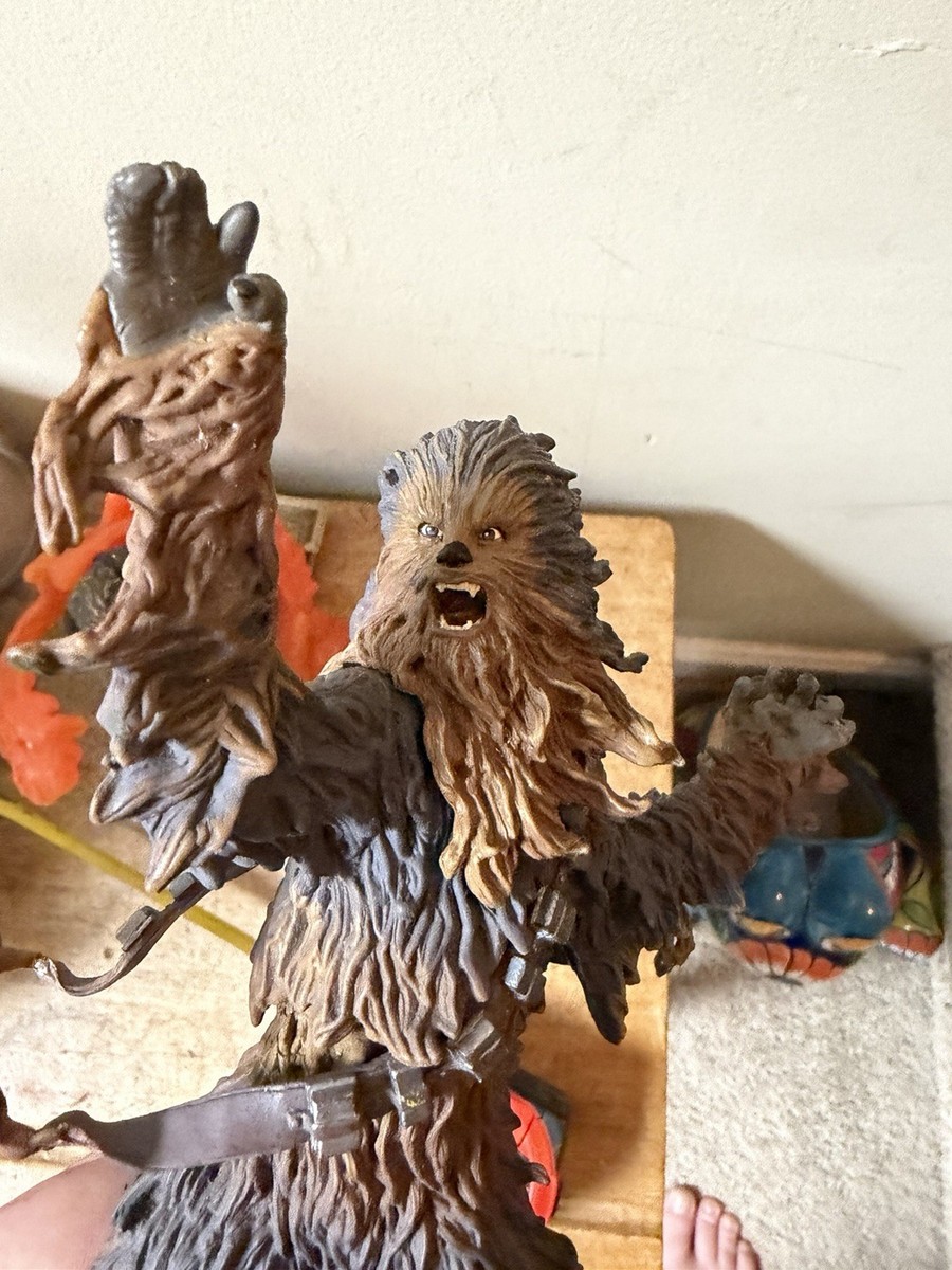 Star Wars Unleashed Chewbacca & Anakin Skywalker Hasbro Figures As