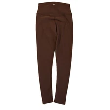 Rylee + Cru Women's Small Plum Ribbed Swift Leggings Comfortable Stretch Bottoms