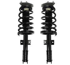 Pair Front Complete Strut Shocks With Coil Springs For Volvo XC90 2003-2014