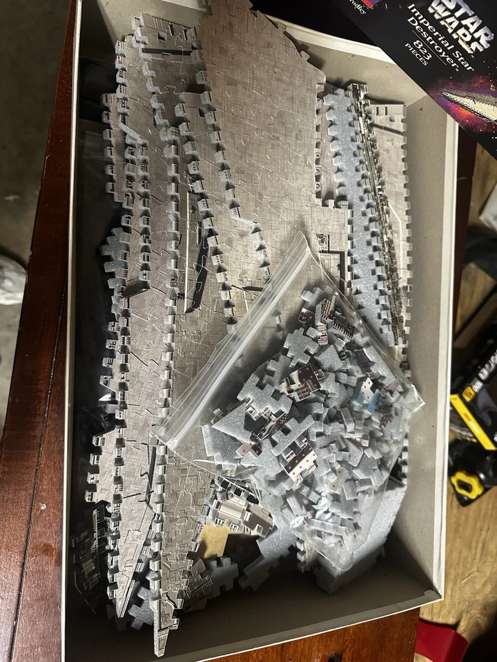 Puzzle-3D Star Wars Imperial Star Destroyer - 823 Piezas - Rompecabezas Super Desafiante Foto 2 de 4