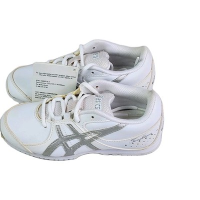 ASICS Tumblina Shoes Kids Size 10K White Cheerleading