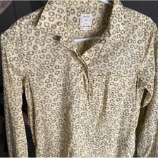 Gap Women s XS Light pastel yellow with black...