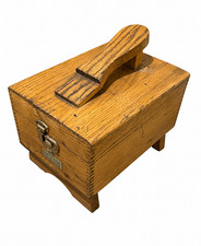 Vintage Griffin Shinemaster Polish Shoe Shine Wood Box