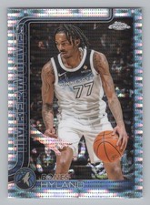 Bones Hyland 2025-26 Topps Chrome Pulsar Refractor Minnesota Timberwolves