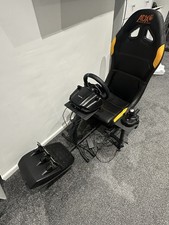 Racing ADX Seat With Logitech G29 Steering Wheel, Pedals And Shifter PLAYSTATION