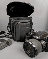 TESTED Fujifilm Finepix S8200 16.0MP Digital Camera w/Camera Bag, Batteries
