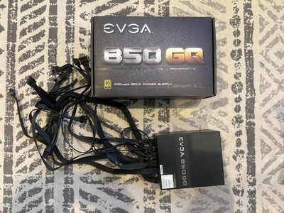 EVGA 850W GQ 80+ GOLD Power Supply with cables
