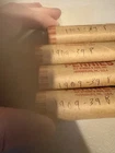 4 1909-1939 Wheat Penny Rolls