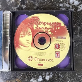 Shenmue (Dreamcast, 2000) SEGA COMPLETE CIB w/ Passport Disc NICE!!
