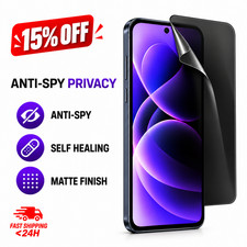 2 3 Pack Privacy Anti Spy HYDROGEL Motorola Moto G Power Stylus Play 5G Matte