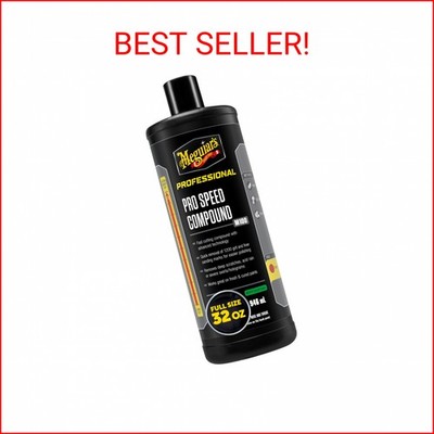 Meguiar's Pro Speed Compound M10032 - Fast-Cutting Compound for Heavy Scratch an
