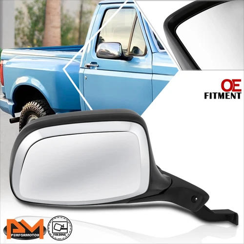 For 92-97 Ford Bronco/F150/F250 OE Style Manual Side Rear View Door Mirror Right