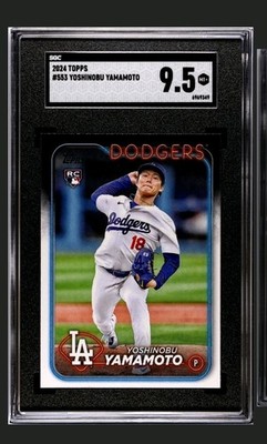 2024 Topps Series 2 - Yoshinobu Yamamoto #553 (RC) SGC 9.5 | eBay