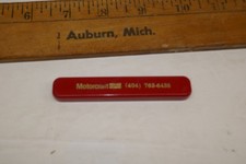 Vtg MOTORCRAFT Slide-Out Knife, Nice piece of Advertising History
