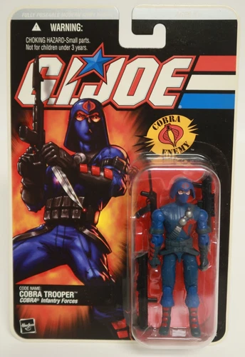 Cobra Trooper Infantry Forces Action Figure 2005 Hasbro 3.75" Army Figure