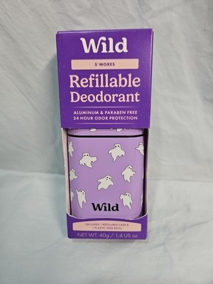 Wild - Refillable Ghost Cat Case with S mores -  Aluminum Free